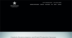 Desktop Screenshot of headlinebooking.com